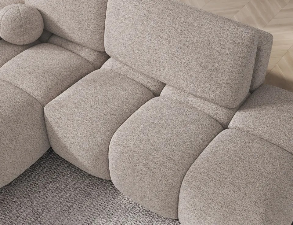 Colțar Vittario extensibil, 227x170x95 cm, orientare stânga – Royal 18