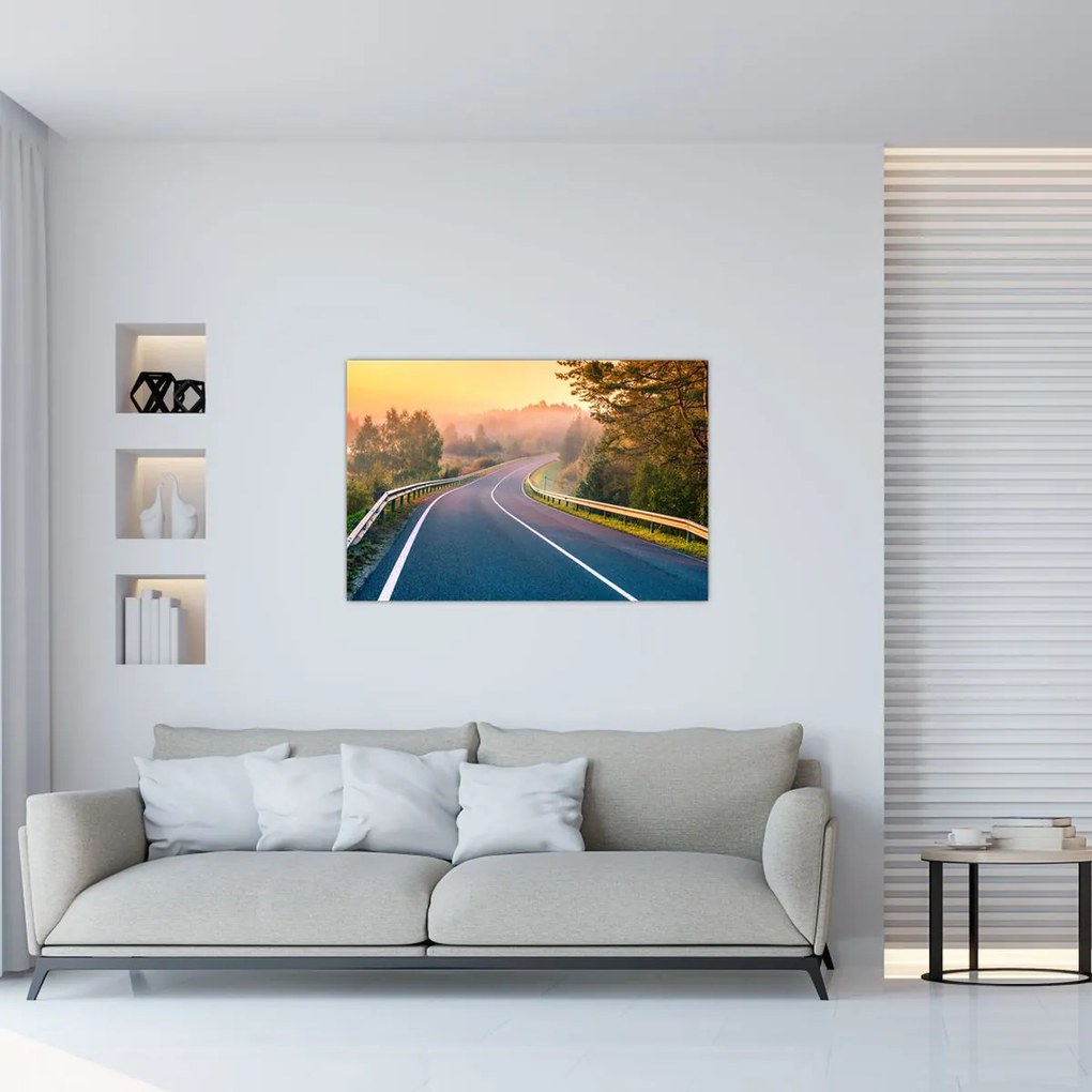 Tablou - Călătoria la răsăritul soarelui (90x60 cm)