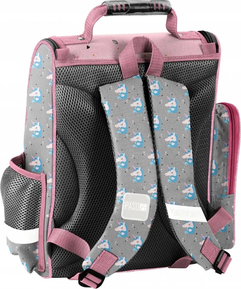 Set școală din 6 piese din cea mai recentă colecție pentru o fată, cu motiv unicorn