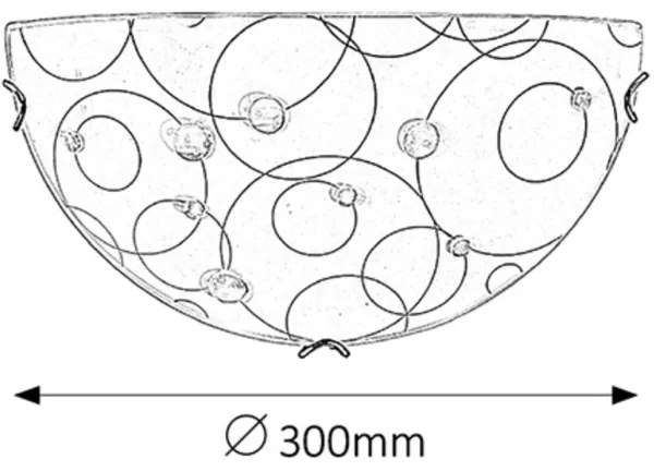 Rabalux 1960 - Corp de iluminat perete JOLLY 1xE27/60W/230V