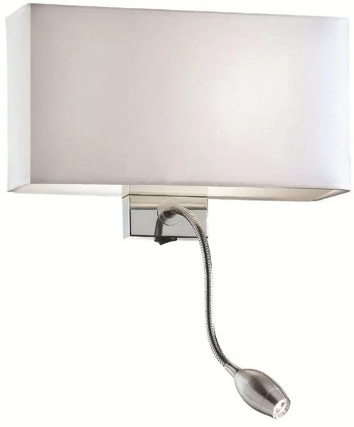 Aplica de perete cu cu reader LED HOTEL AP2 BIANCO 035949