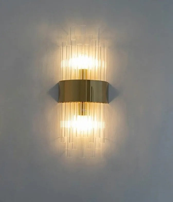 Aplica de perete design decorativ PORTO auriu