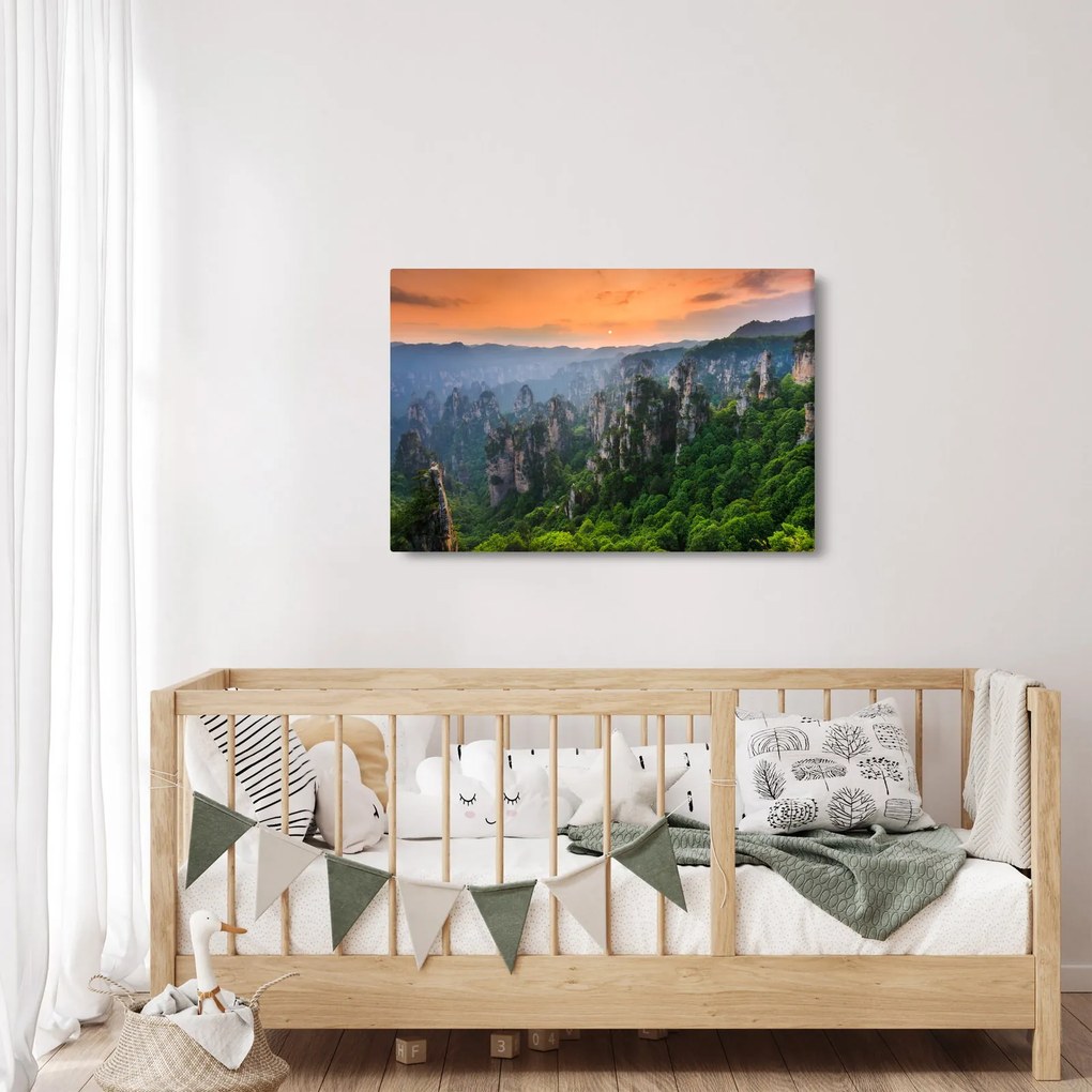 Tablou - Parcul forestier național Zhangjiajie (90x60 cm)