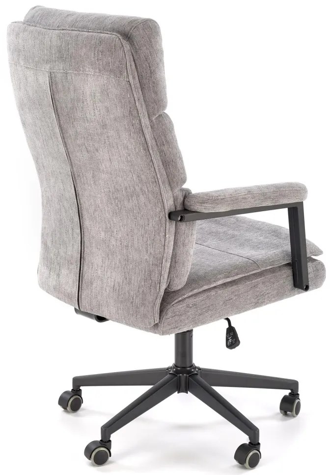 Scaun de birou Adriano stofa gri H110 cm