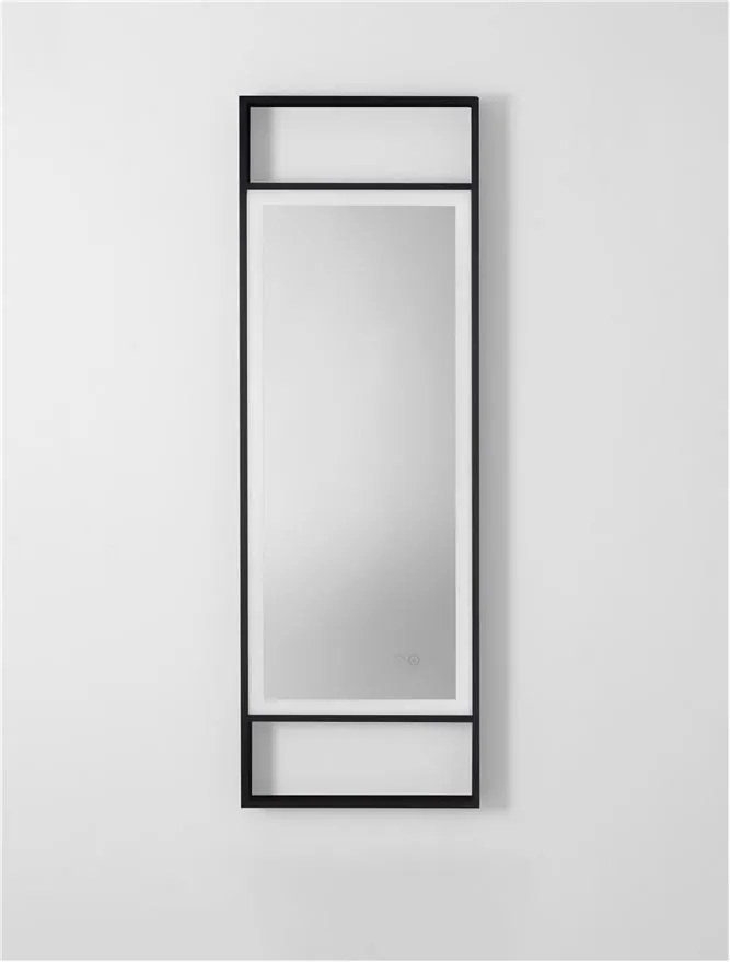 Oglinda baie cu iluminat LED IP44 Doul, 40x120cm