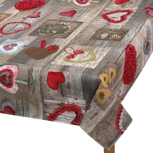 Față de masă Bellatex Inimă, 70 x 70 cm