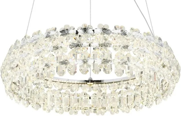 Lustra suspendata LED cu cristale K9 DIANN
