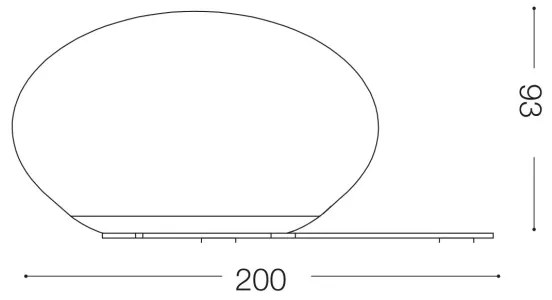 Lampă LED de masă Ideal Lux NINFEA 1xGX53/9W/230V auriu