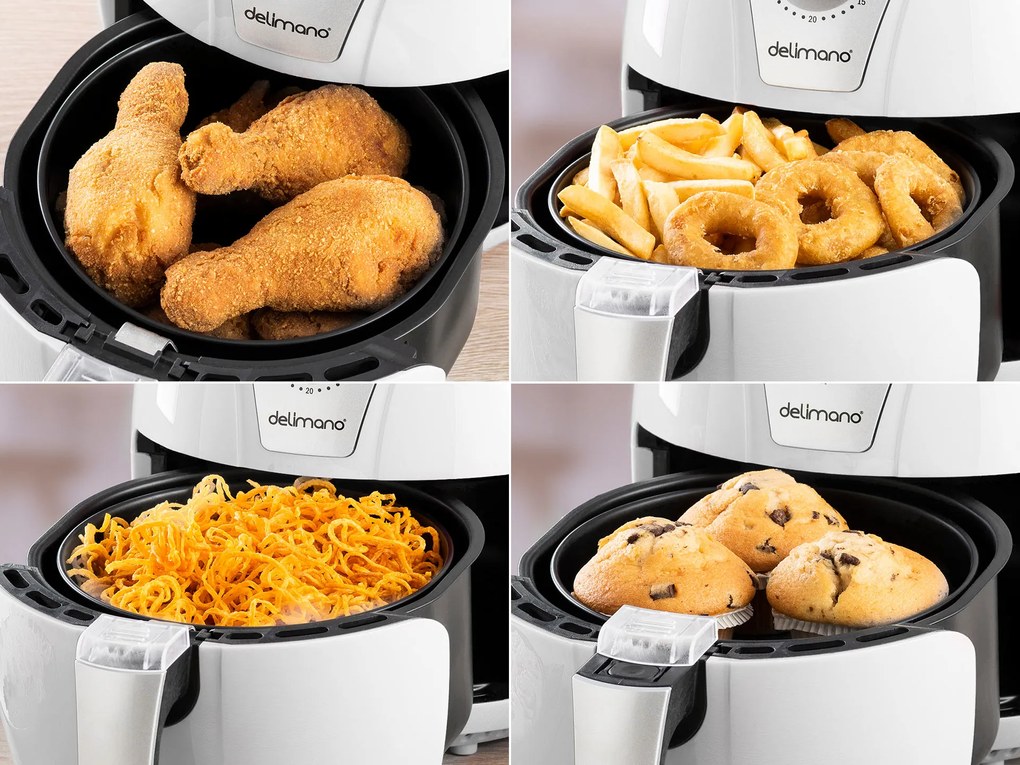 Friteuză cu aer cald, Air Fryer BLACK