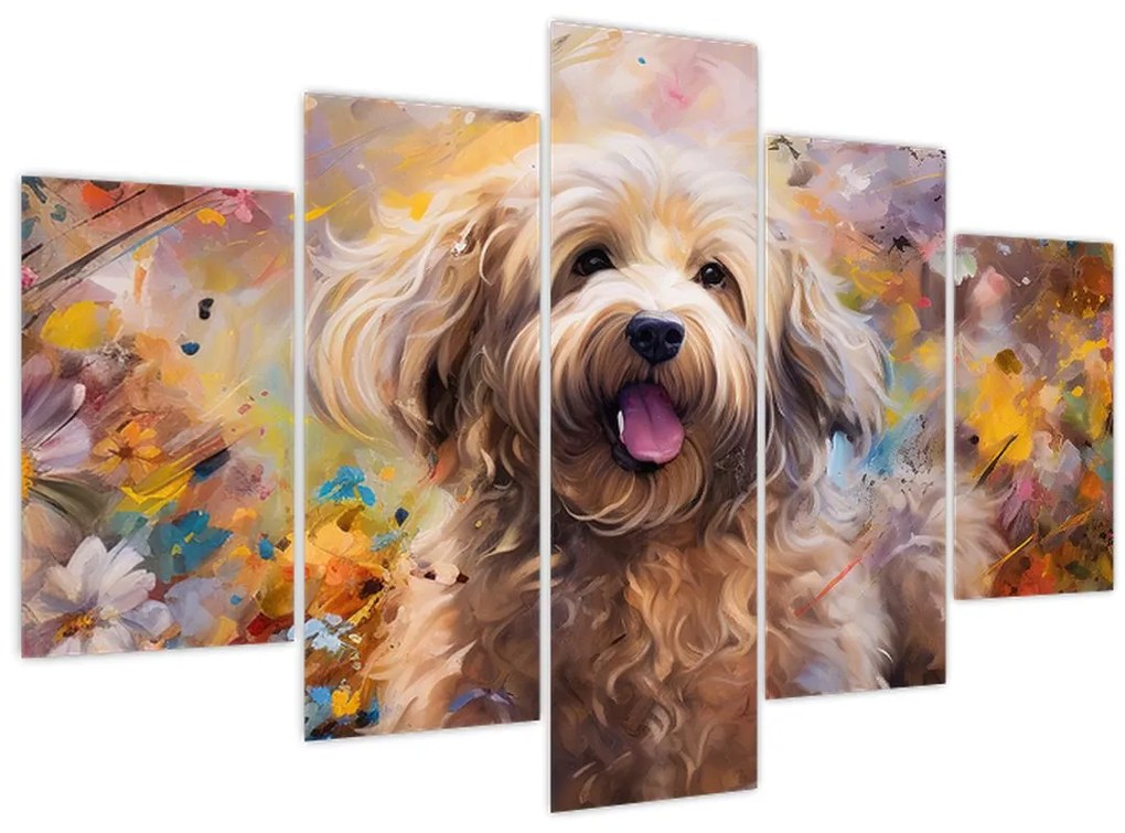 Tablou - Happy Dog II. (150x105 cm)