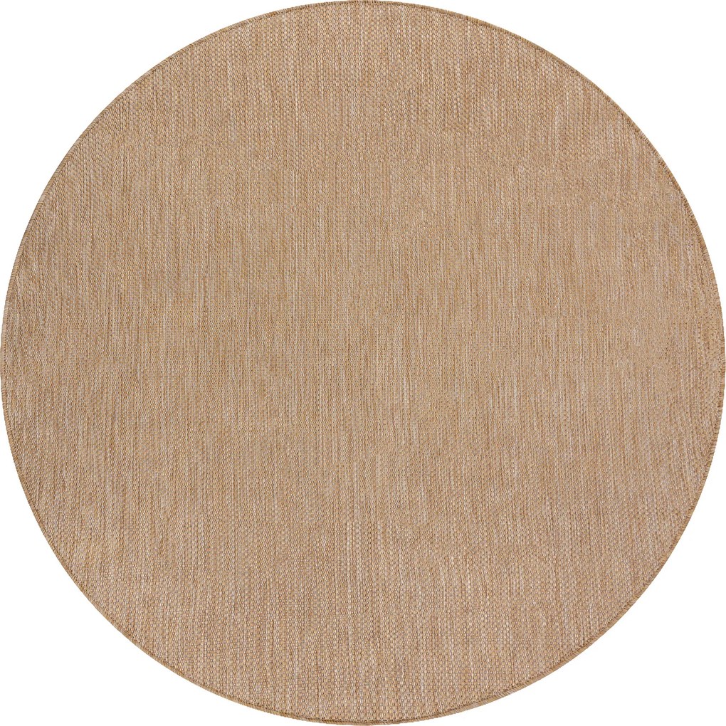 Covor SISAL SION cerc A5165A Melanj țesute plate natural