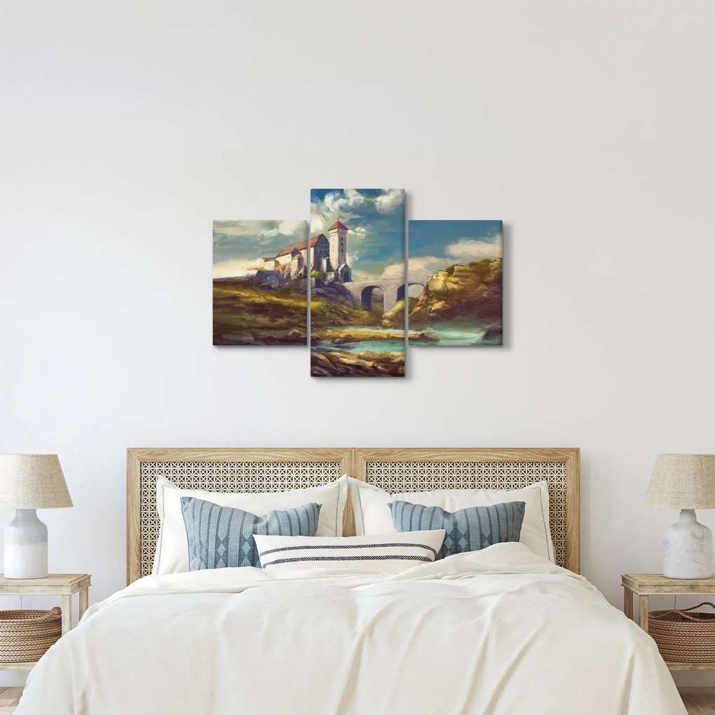 Tablou - Castelul medieval (90x60 cm)