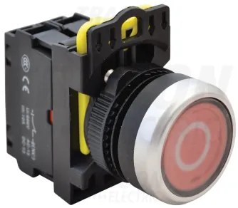 Buton simplu led cu revenire rosu 1NI NYG3-P2L Tracon