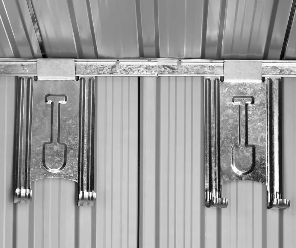 Depozit de unelte pentru grădină L, 196x122x182cm, verde Gardebruk