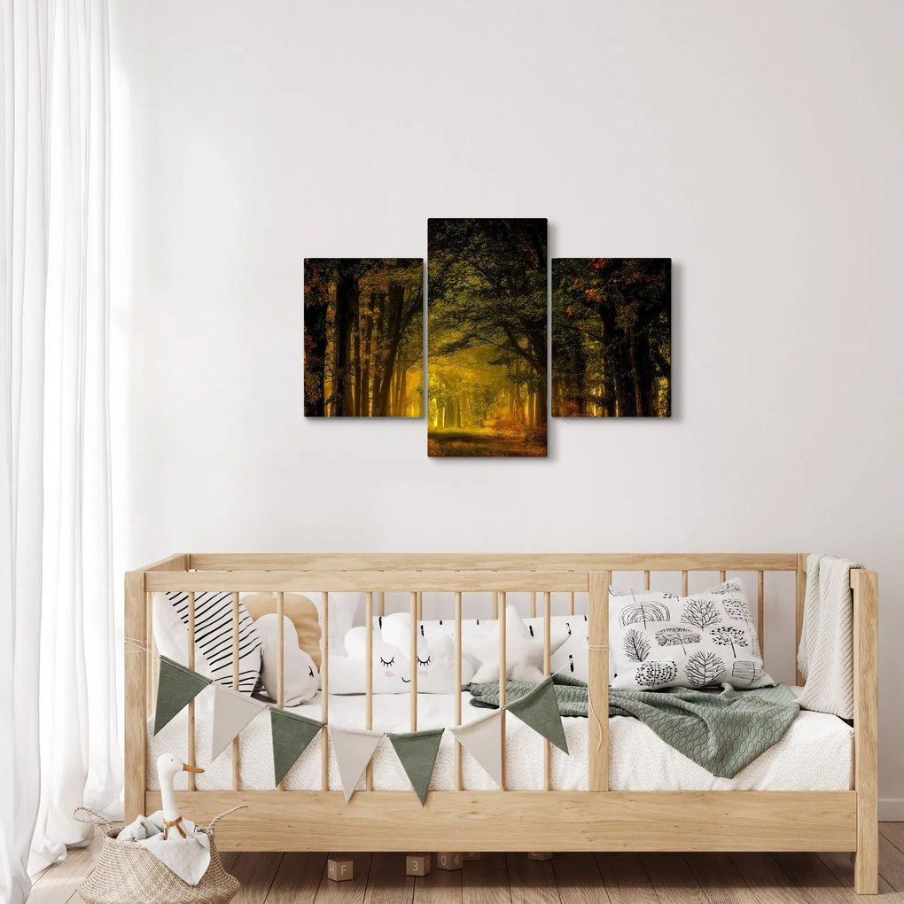 Tablou cu pădure (90x60 cm)