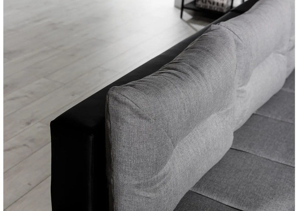 Supermobel Colțar extensibil OTTAVIO, 275x85x180, sawana 14/soft 17, colţ stânga