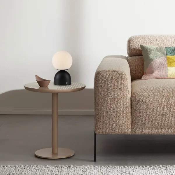 Schöner Wohnen 19218-18 - Lampă de masă LED RUDI, cu dimmer, LED/1,2W/5V, neagră