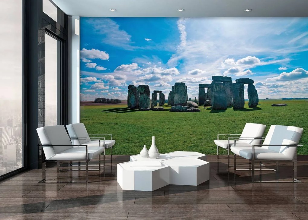 Fototapet - Stonehenge natura (254x184 cm)