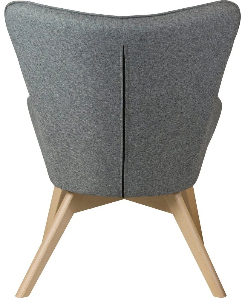 Fotoliu gri Niko – Ropez