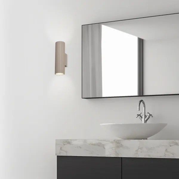 Brilagi - Aplică de perete CRISPINA 2xGU10/10W/230V 20 cm bej