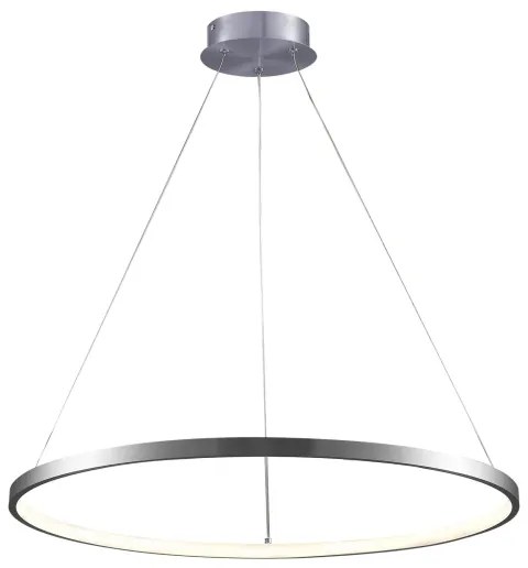Lustră LED pe cablu LEA LED/20W/230V 4000K d. 50 cm crom mat