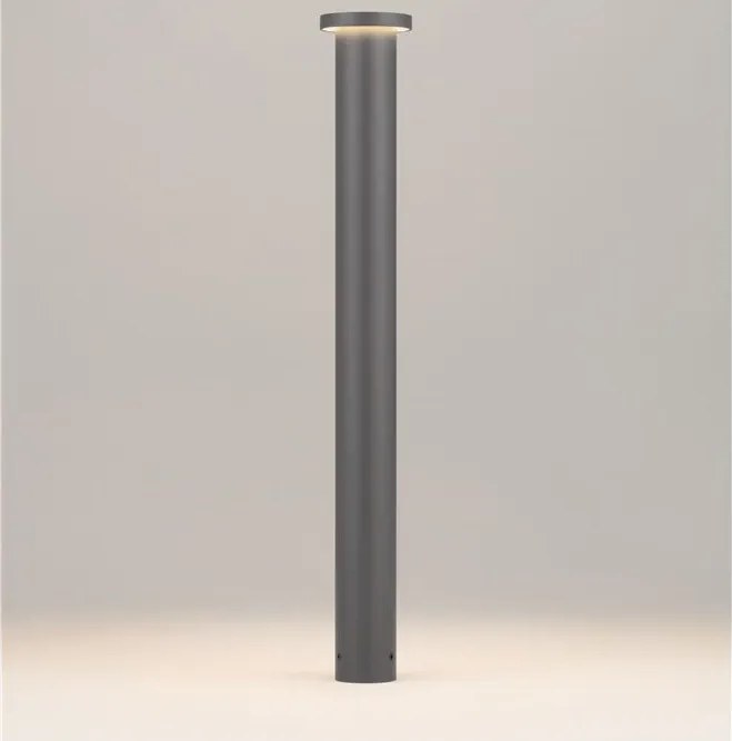 Stalp de exterior LED 2700K, IP65 BAST H-65cm gri inchis