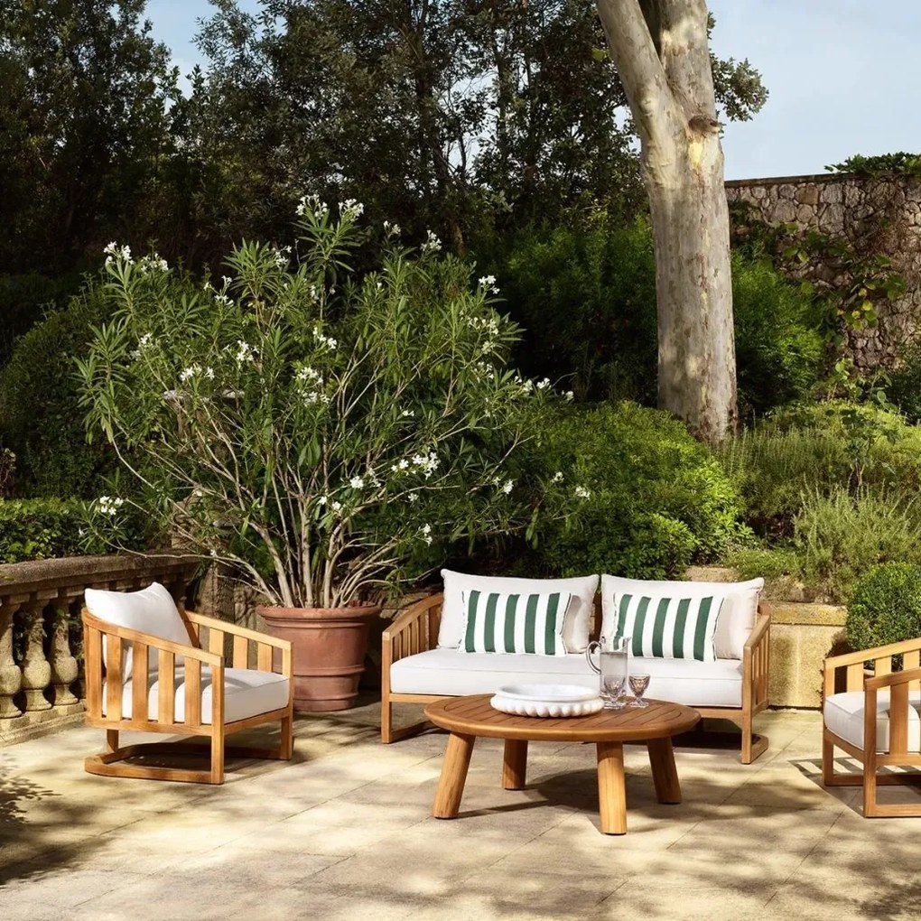 Fotoliu LUX pentru exterior din lemn de tec Aruba