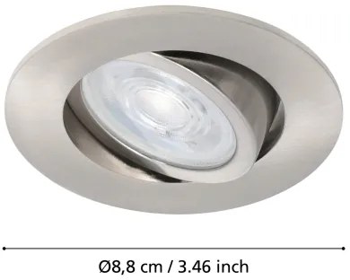 Corp de iluminat LED RGBW încastrat dimabil SALICETO-Z LED/5W/230V Eglo 99672