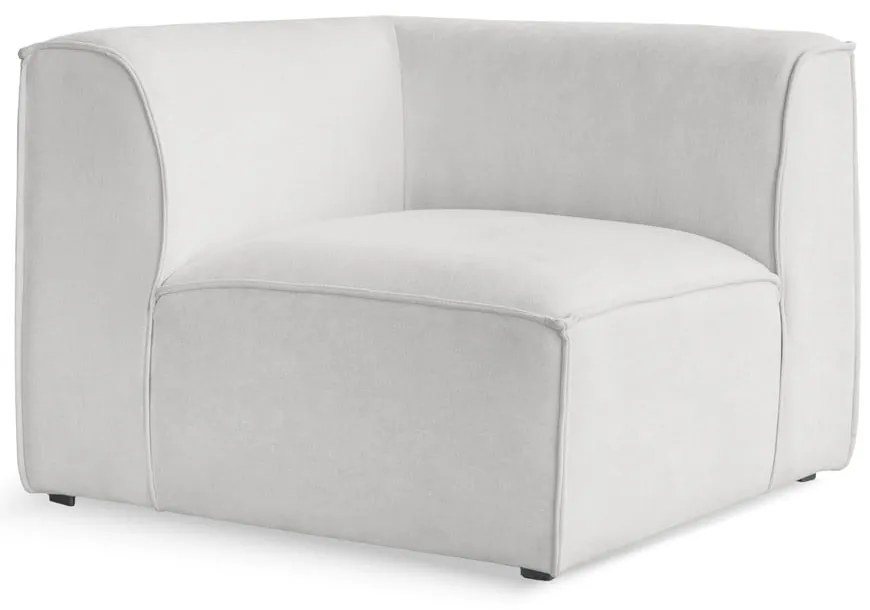Modul pentru canapea alb (cu colț variabil) Flex Felix – Miuform