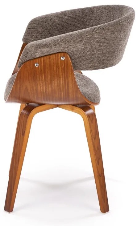 Scaun K545 gri/nuc H83 cm