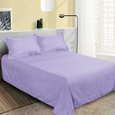 Lenjerie de pat 2 persoane, bumbac Damasc, 6 piese, uni, SSD02