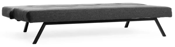 Canapea 2 locuri LOKO, gri închis