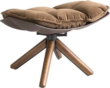 Taburete pivotant, Suport pentru picioare Brown