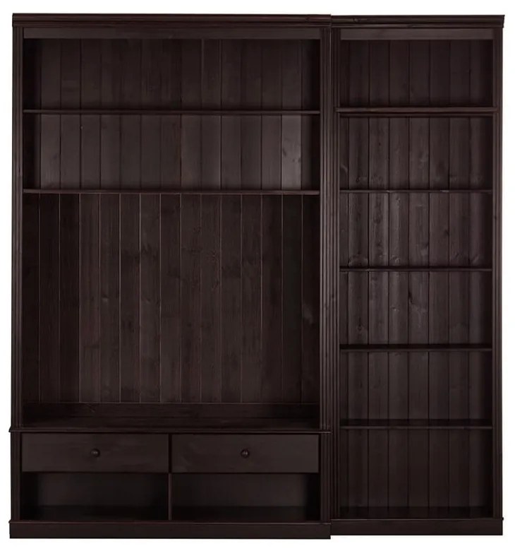 Set TV maro din lemn de pin 214x223 cm Anita – Støraa