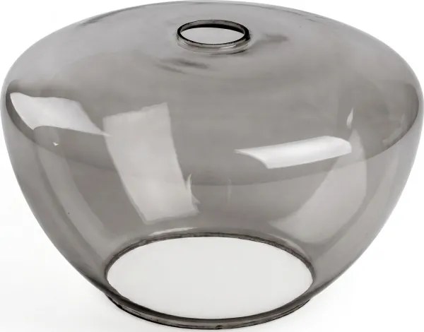 BRILAGI - Pendul LED pe cablu RETRO GLASS 2xE27/60W/230V crom mat/gri fumuriu