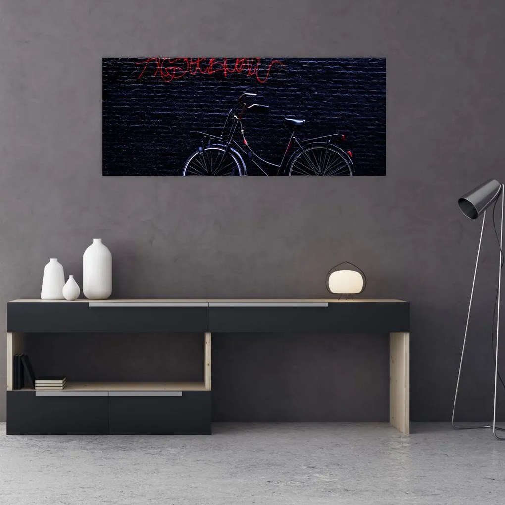Tablou cu carusel din Amsterdam (120x50 cm)