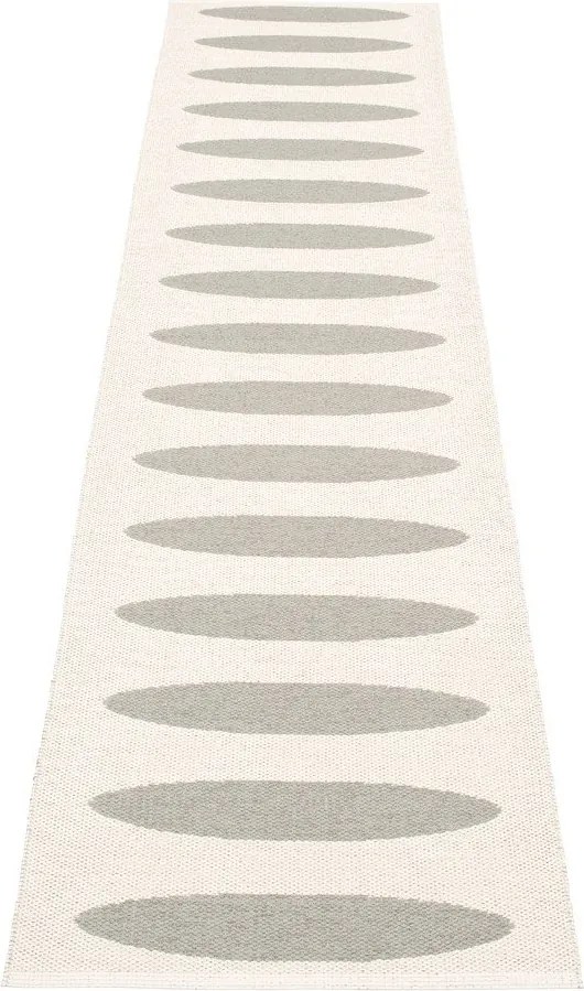 Covor tip traversă pentru interior și exterior gri 70x300 cm Ella Warm Grey – Pappelina