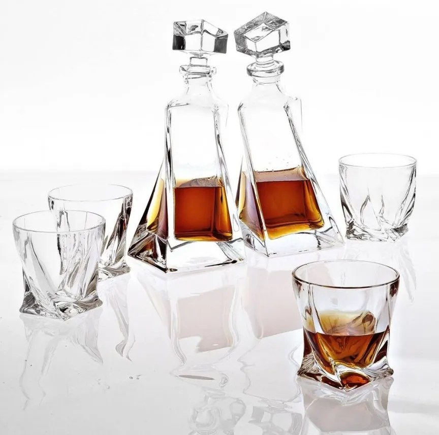 Set 6 piese design unicat Sapphire Decanter 109092 HZ