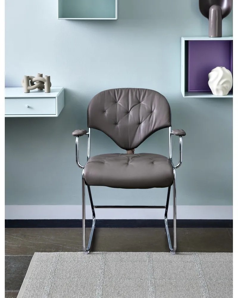 Covor tip traversă pentru interior și exterior crem 70x150 cm Ada Fossil – Pappelina