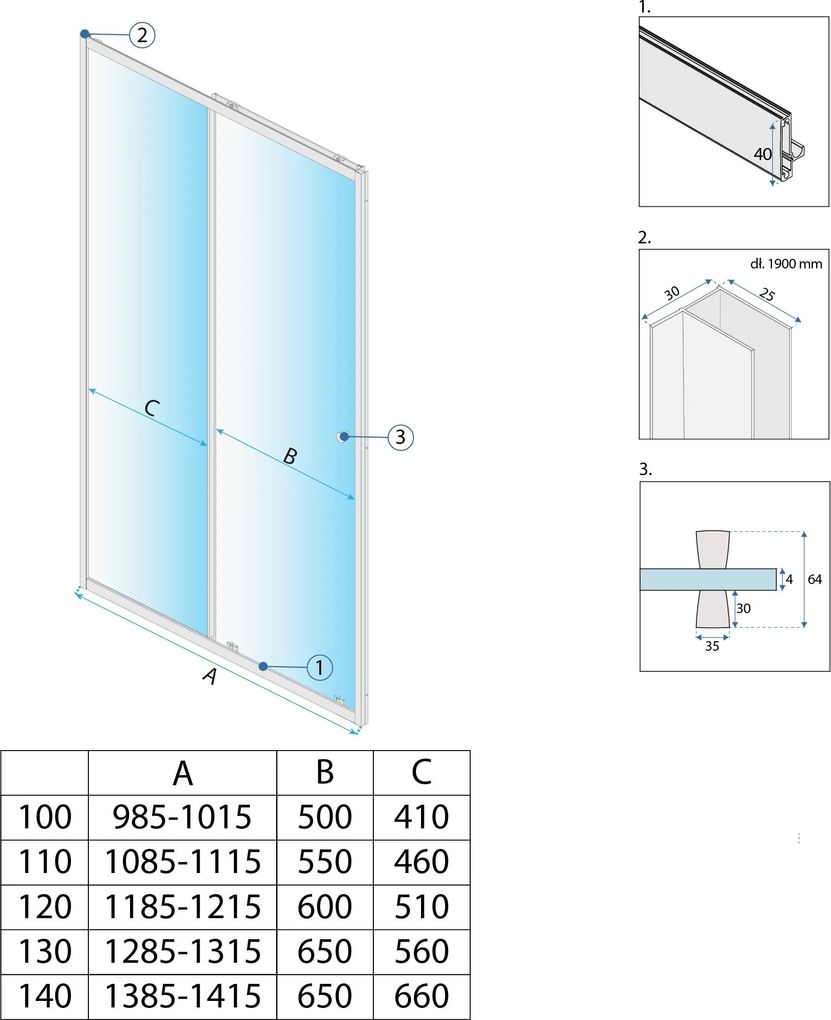 Usa de dus Rea Primo Slide 140 Chrome