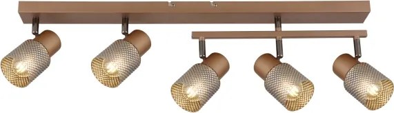 Globo 54314-5 - Plafonieră cu spoturi SATELLA, 5xE14/40W/230V