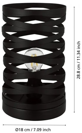 Lampă de masă CREMELLA 1xE27/40W/230V Eglo 99506