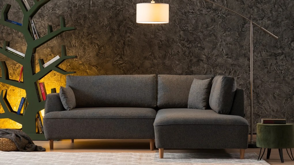 Canapea de colț Felix Extra Soft Corner Sofa Right - Dark Grey