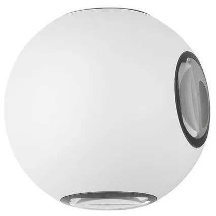 Aplica LED ambientala de exterior IP54 COMO 4 alba NVL-852436