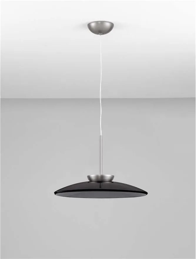 Lustra suspendata LED design ambiental Esti fumuriu