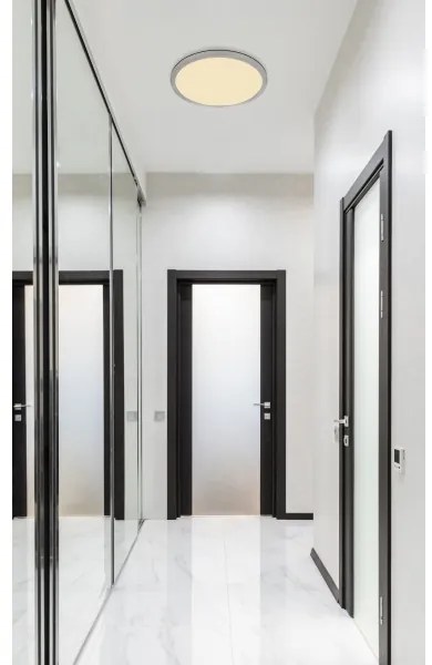 Plafonieră LED dimabilă pentru baie SAPANA LED/18W/230V IP44 Globo 41562-18N