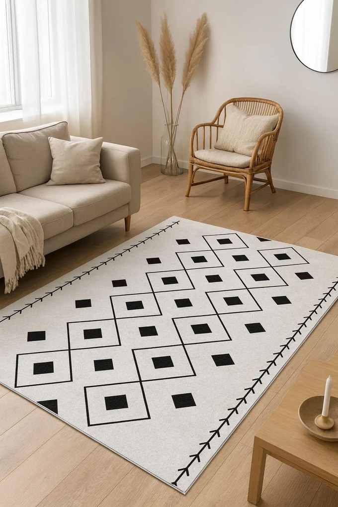 Covor Conceptum Hypnose 100/180 cm, Culoare: Multicolor