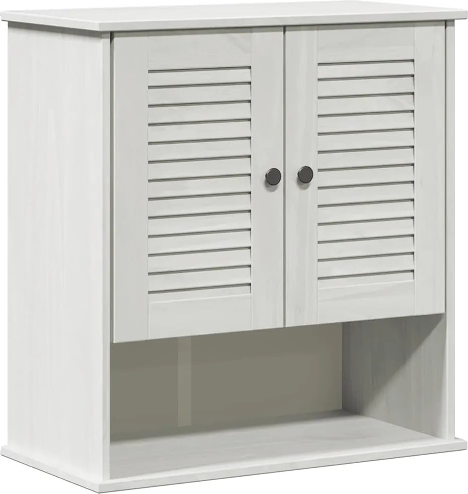 vidaXL Dulap de Baie cu raft VIGO Alb și Alb Antic 67,5 x 34 x 71,5 cm