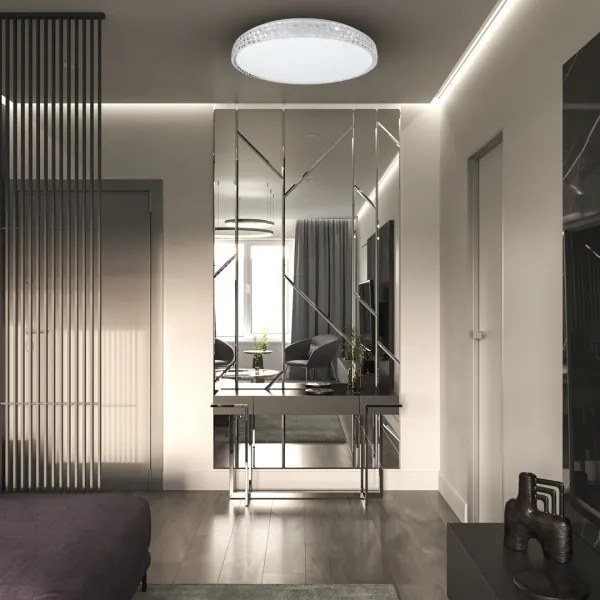 Plafonieră LED SHINY LED/34W/230V transparent