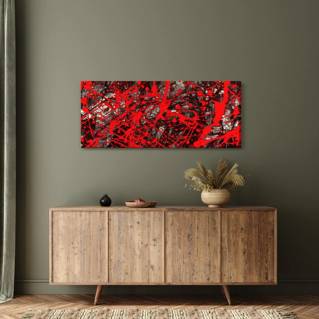 Tablou - Abstracție expresivă (120x50 cm)